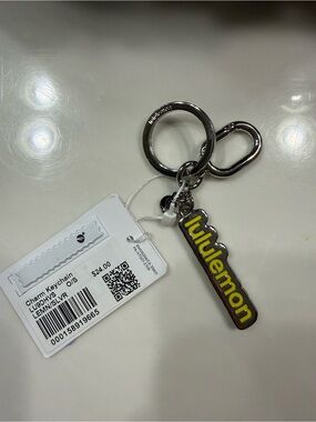Keychain with Lululemon tag
